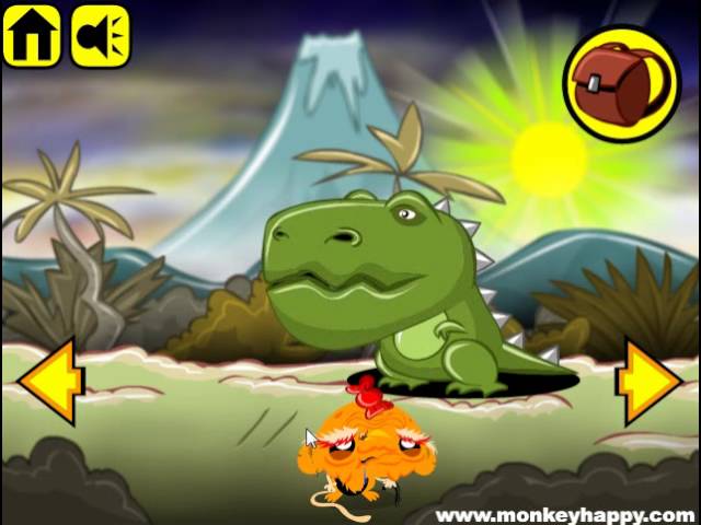 Game Chú khỉ buồn: Thời nguyên thủy – Monkey Go Happy Stage 11