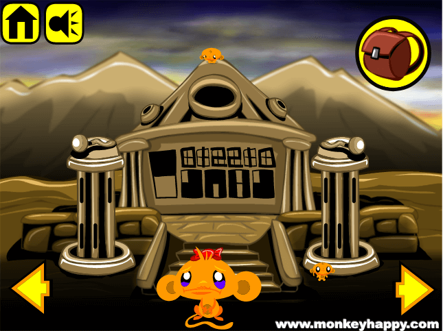 Game Chú khỉ buồn 117: Thung lũng hoang vắng – Monkey Go Happy Stage 117