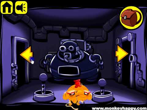 Game Chú khỉ buồn: Robot – Monkey Go Happy Stage 120