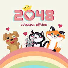 Game 2048 động vật – 2048 Cuteness Edition