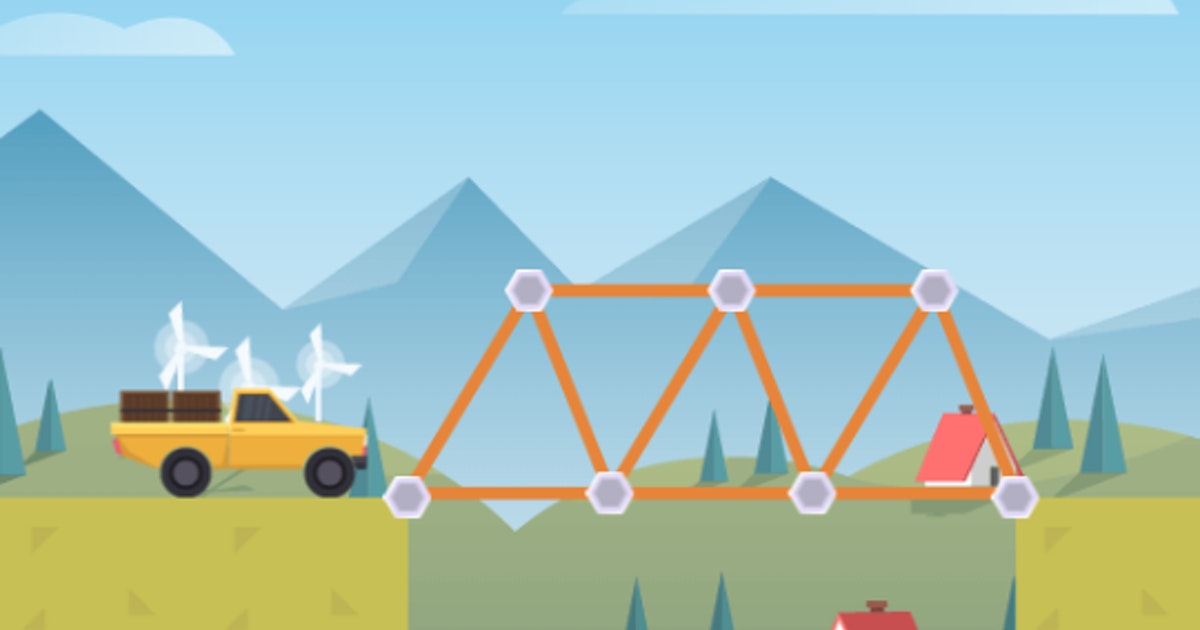 Game Xây cầu IQ – Construct A Bridge