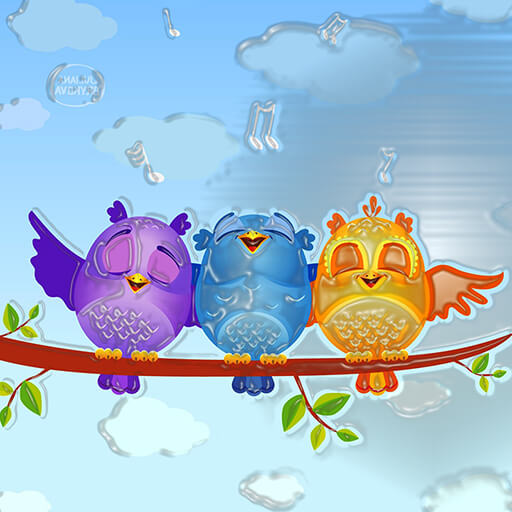 Game Xếp hình vẹt – Fancy Birds Puzzle