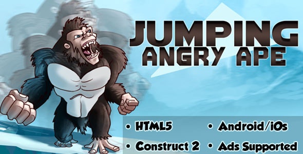 Game Khỉ đột tức giận – Jumping Angry Ape