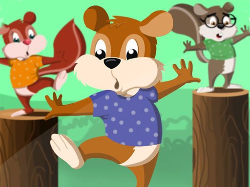 Game Sóc gom hạt dẻ – Squirrel Hop