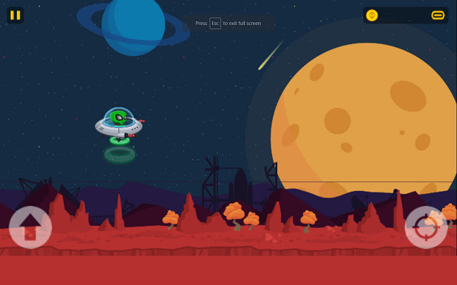 Game Đĩa bay xâm lăng – UFO Raider