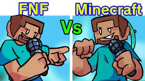 Game FNF vs Minecraft Steve