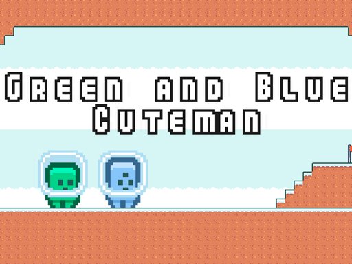 Game Green and Blue Cuteman