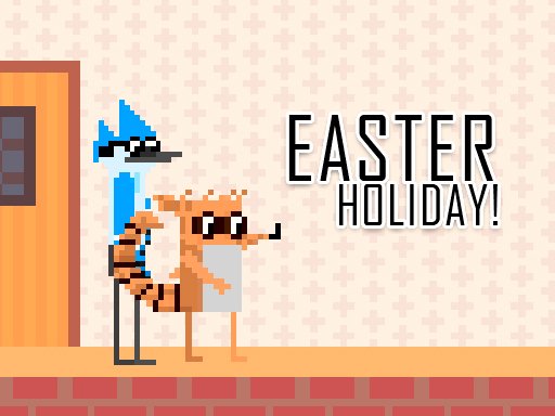 Game Mordecai and Rigby Easter Holiday