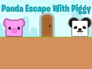 Game Panda Escape With Piggy