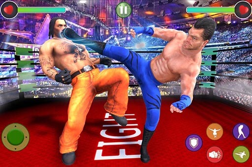 Game BodyBuilder Ring Fighting Club: Wrestling Games