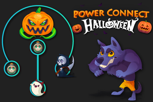 Game Power Connect Halloween