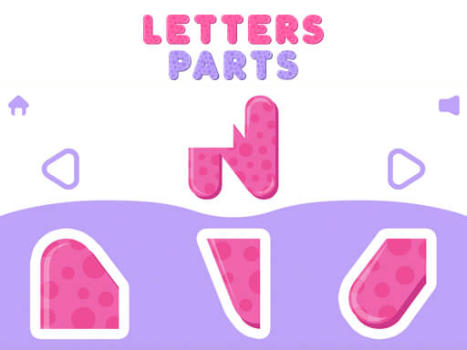 Game Letters Parts