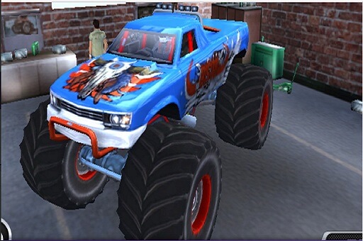 Game Monster Truck Stunts Adventure