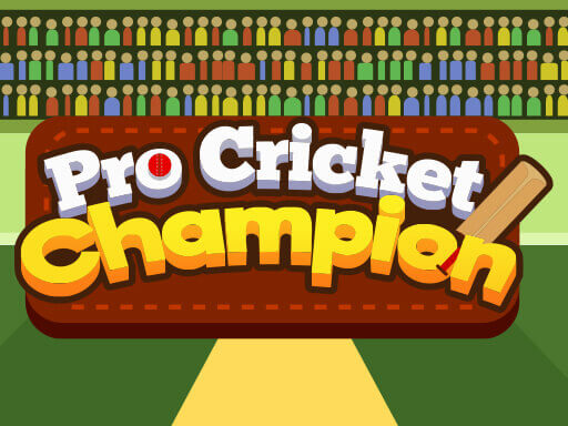 Game Pro Cricket Champion