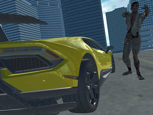 Game Supercars Zombie Driving 2
