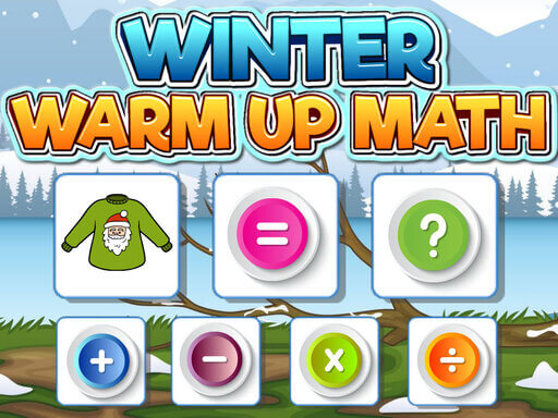 Game Winter Math Warm-up