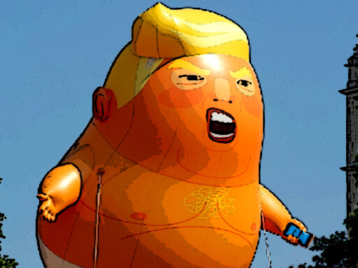 Game Trump Flying Adventure