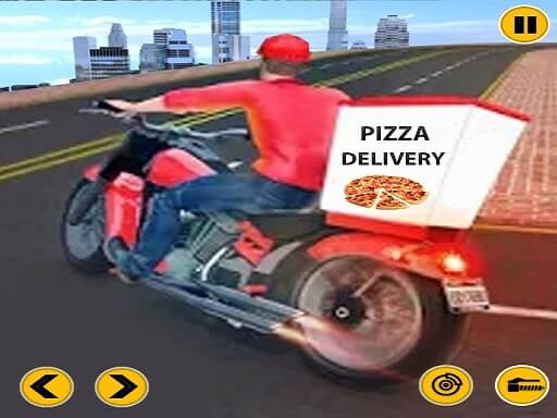 Game Big Pizza Delivery Boy Simulator Game
