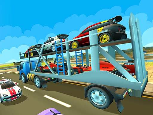 Game Cargo Euro Truck Drive Car Transport New