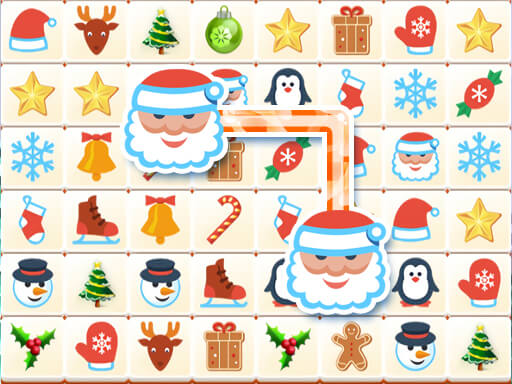 Game Onet Winter Christmas Mahjong