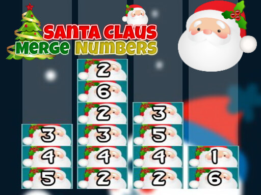 Game Santa Claus Merge Numbers