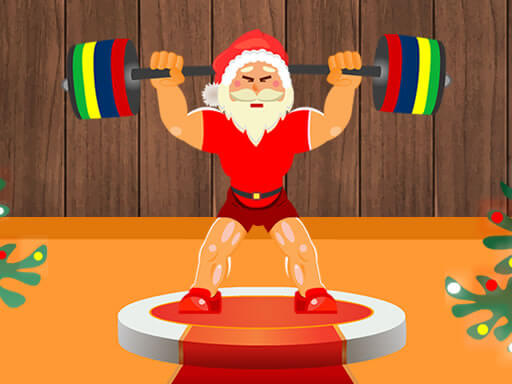 Game Santa Weightlifter